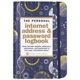 Peter Pauper Press Internet Password Logbook - Cosmos