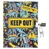 Peter Pauper Press Locking Journal - Keep Out!