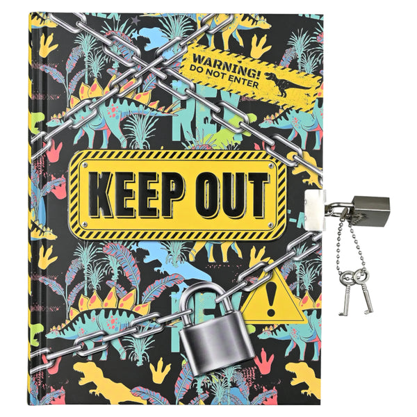 Peter Pauper Press Locking Journal - Keep Out!