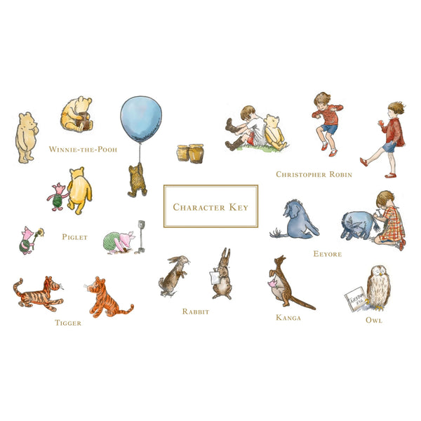Peter Pauper Press Winnie-the-Pooh Fold-Out Play Set