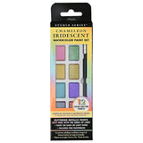 Peter Pauper Press Studio Iridescent Watercolour Paint Set - Chameleon (12 Colours)
