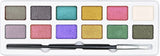 Peter Pauper Press Studio Iridescent Watercolour Paint Set - Chameleon (12 Colours)