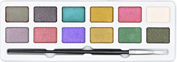 Peter Pauper Press Studio Iridescent Watercolour Paint Set - Chameleon (12 Colours)