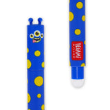 Legami Erasable Gel Pen - Monster, Blue Ink