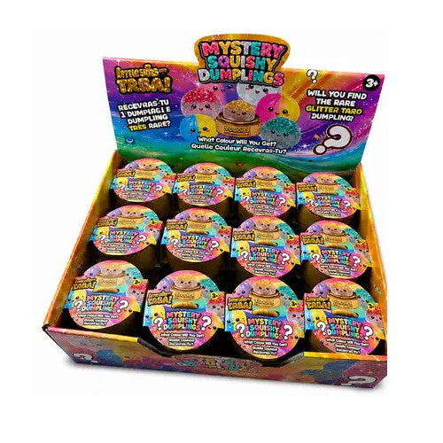 Taba Mystery Squishy Dumplings Stress Toy, Assorted