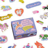 Blue Q Playtime Sticker Set - Overly Dramatic Unicorns