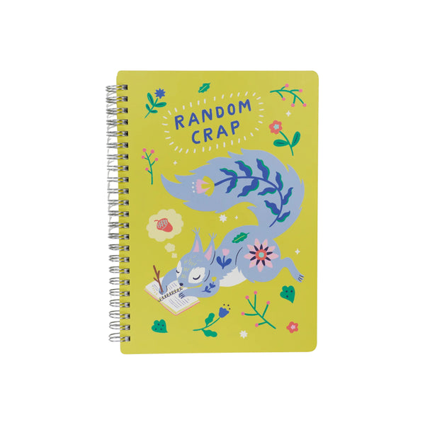Blue Q Blank 6" x 8" Coilbound Notebook - Random Crap