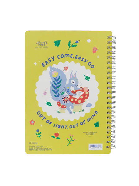 Blue Q Blank 6" x 8" Coilbound Notebook - Random Crap