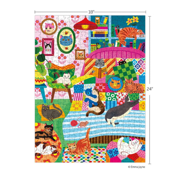 Werkshoppe 500pc Puzzle - Cat Nap Stories