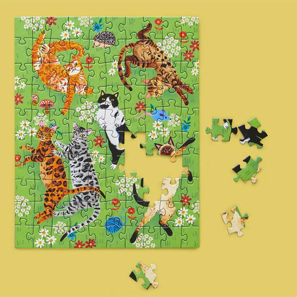 Werkshoppe 100pc Puzzle Snax - Cat Nap