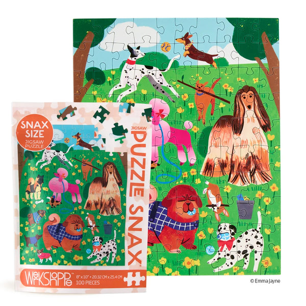 Werkshoppe 100pc Puzzle Snax - Puppy Park