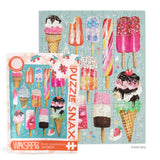 Werkshoppe 100pc Puzzle Snax - Ice Cream & Pops