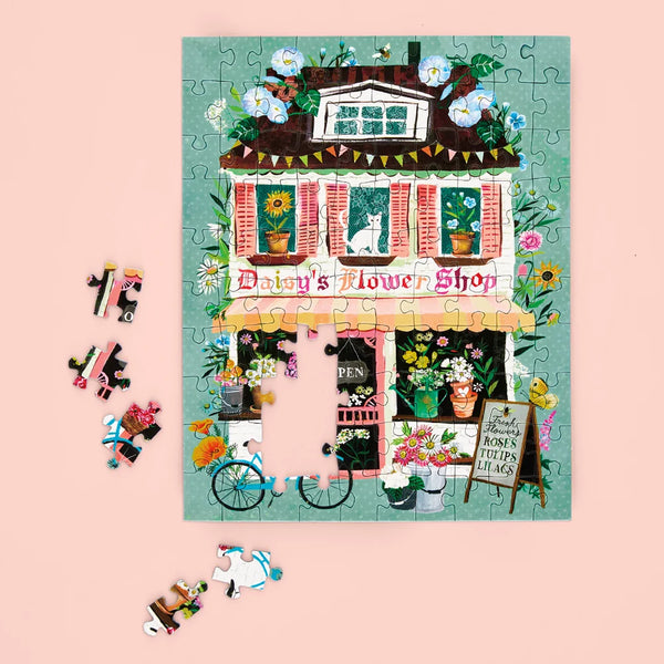 Werkshoppe 100pc Puzzle Snax - Daisy's Flower Shop