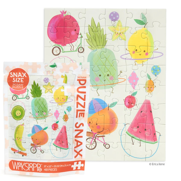 Werkshoppe 48pc Puzzle Snax - Fruity Fun