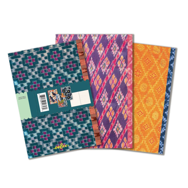 eeBoo Tiny Journal Assortment - 3pk Nature