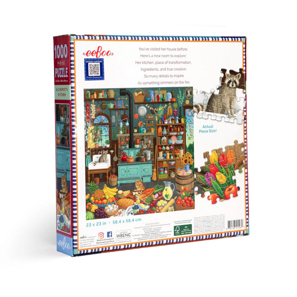 eeBoo 1000pc Puzzle - Alchemist's Kitchen