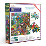 eeBoo 1000pc Puzzle - Alchemist's Greenhouse