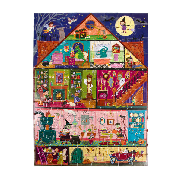 eeBoo 100pc Puzzle - Haunted House