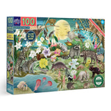 eeBoo 100pc Puzzle - Love Of Nocturnal Life