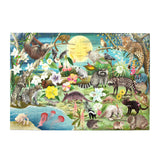 eeBoo 100pc Puzzle - Love Of Nocturnal Life