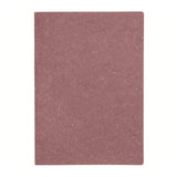 Violet notebook with 'Our Story' branding on a white background