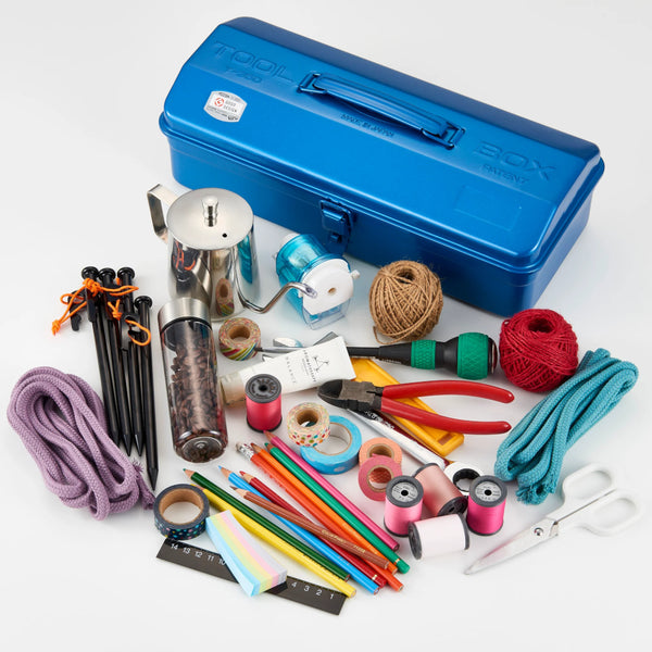 Toyo Steel Camber-Top Toolbox Y-350 Blue