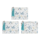 Ganz Zipper Pouch 5x7" - Botanical Birds, Assorted