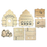Ooly x Peanuts Colour-In Wooden Birdhouse Kit