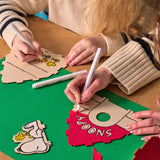 Ooly x Peanuts Colour-In Wooden Birdhouse Kit