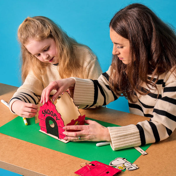Ooly x Peanuts Colour-In Wooden Birdhouse Kit