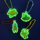 Ooly Shrink-Its! DIY Shrink Art Kit - Glow Buddies, 20 Charms