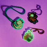 Ooly Shrink-Its! DIY Shrink Art Kit - Glow Buddies, 20 Charms