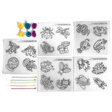 Ooly Shrink-Its! DIY Shrink Art Kit - Glow Buddies, 20 Charms