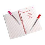 Ooly Strawberry Sugar Writing Kit 15pc Notebook, Scented Pens & Highlighters