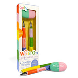 Ooly Write On Graphite Pencils and Eraser 3pc Set