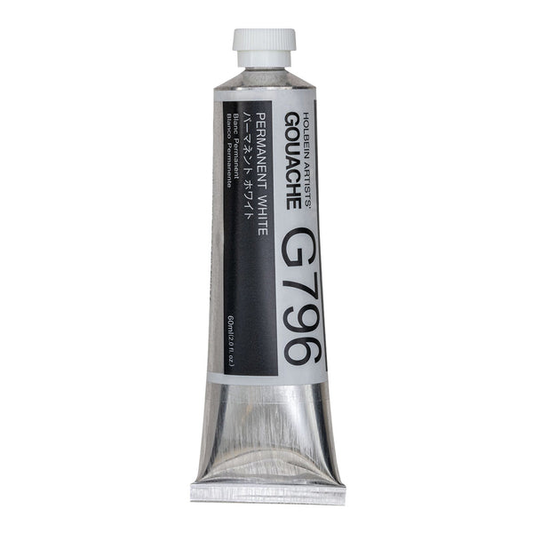 Holbein Artists' Gouache 60ml - Permanent White
