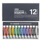 Holbein Artists’ Gouache 12 x 5ml Tube Set