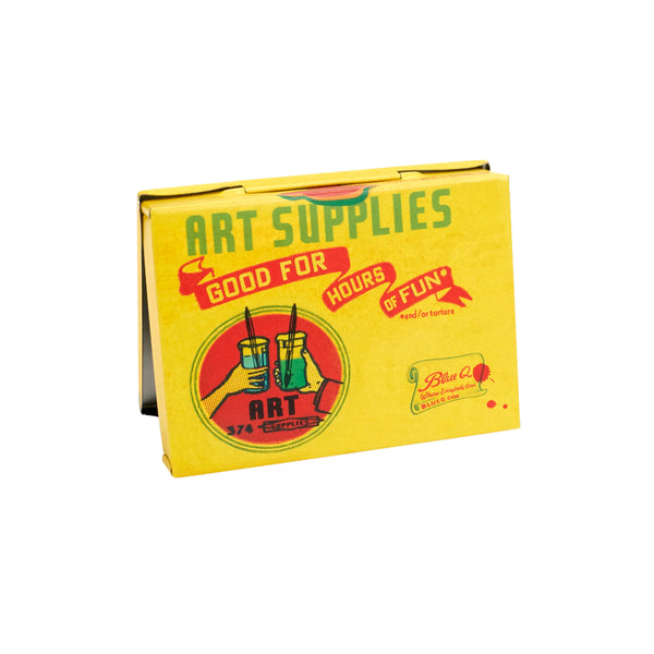 Blue Q Pocket Storage Box - Art Supplies