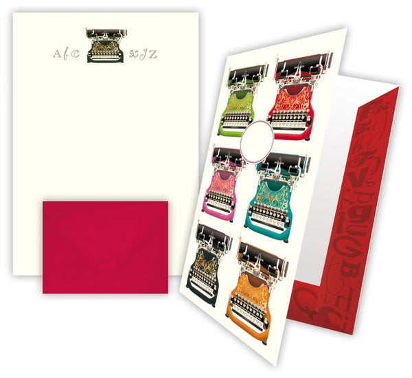 Quire Publishing Stationery Set - Typewriter