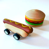 House of Marbles Wooden Fast Food Racer
