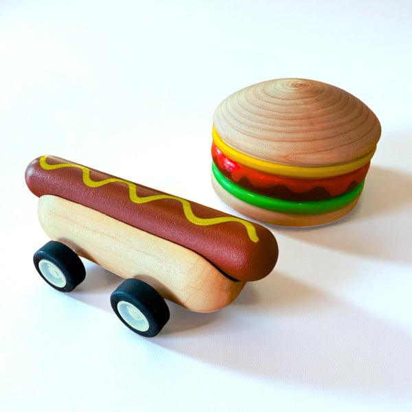 House of Marbles Wooden Fast Food Racer