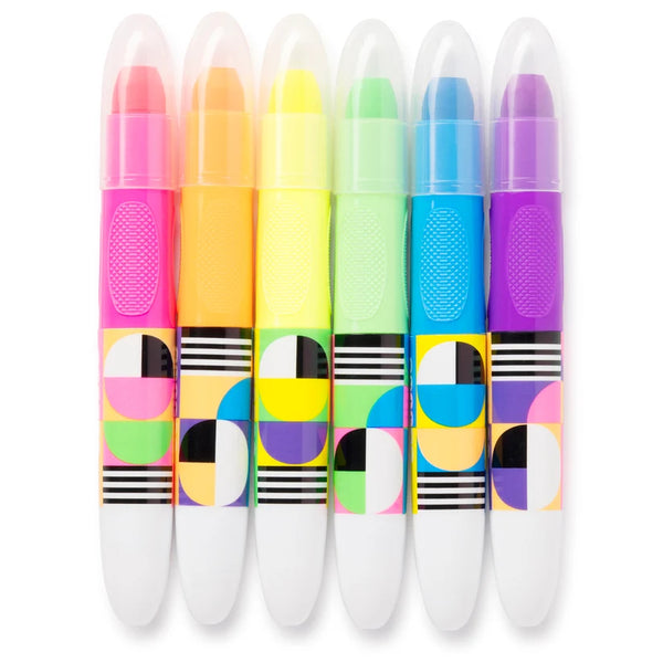 Snifty Geo Sticks Paint Sticks 6pk - Neon