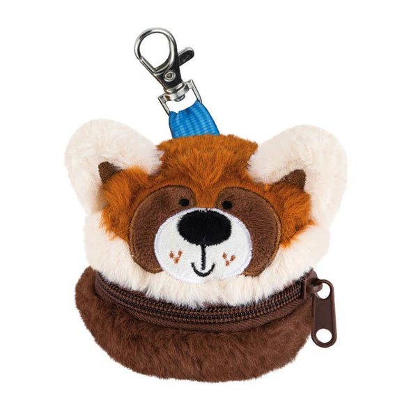 Make Believe Ideas Zoo Crew Zippazoo Bag Buddies Pouch - Red Panda