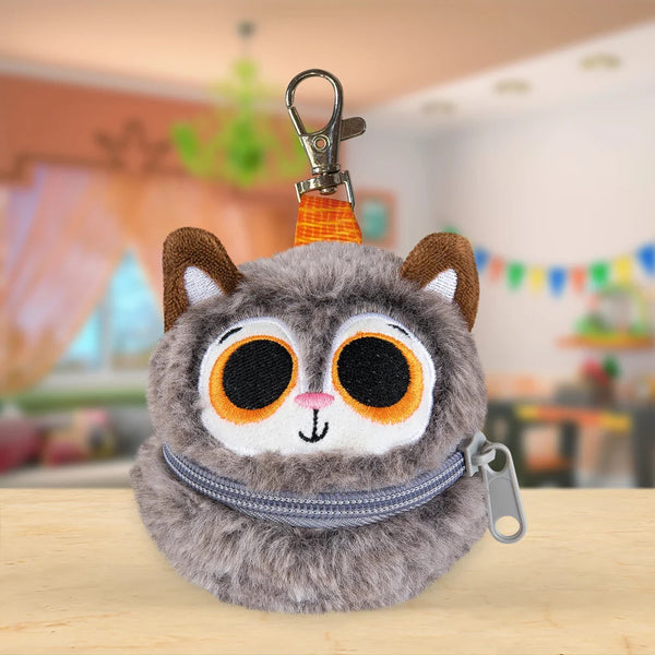 Make Believe Ideas Zoo Crew Zippazoo Bag Buddies Pouch - Bush Baby