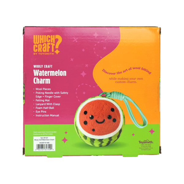 Which Craft? Wooly Craft Watermelon Charm