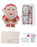 Crystal Art Ornament Kit - Santa