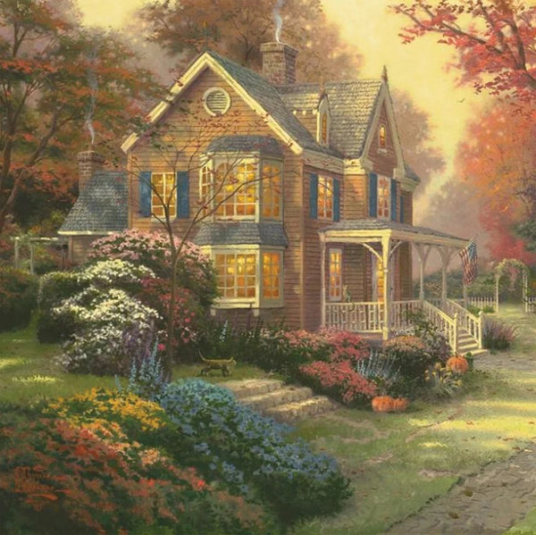 Craft Buddy Paint By Numbers, Medium - Victorian Autumn