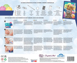 Crystal Art Locked Diary Kit - Kitten Clouds