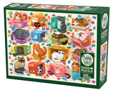 Cobble Hill 1000pc Puzzle - Cats vs. Puzzles