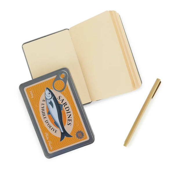 Balvi Blank Notebook - Sardine Tin